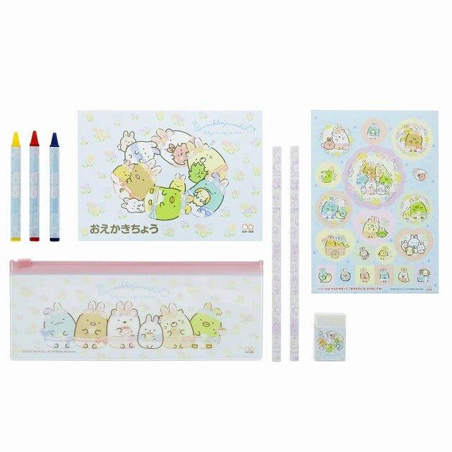SUN-STAR Sumikko Gurashi Stationery Set Deluxe Stationery Bag - CHL-STORE 