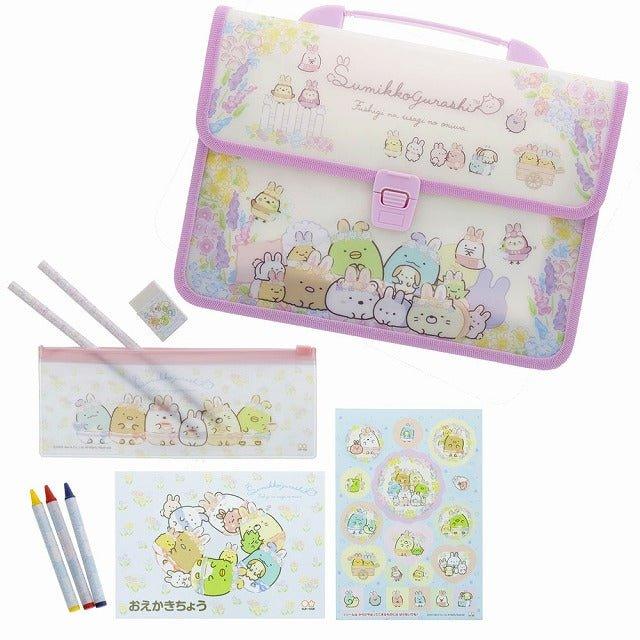 SUN-STAR Sumikko Gurashi Stationery Set Deluxe Stationery Bag - CHL-STORE 