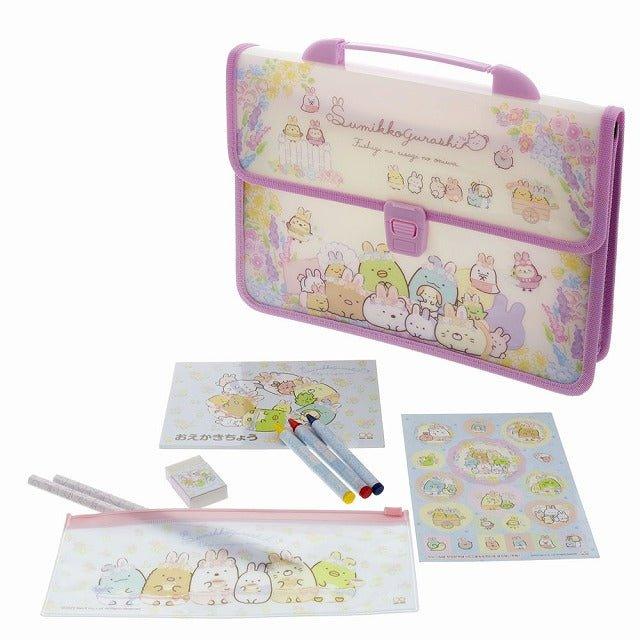 SUN-STAR Sumikko Gurashi Stationery Set Deluxe Stationery Bag - CHL-STORE 