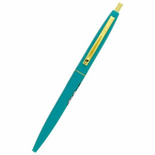 SUN-STAR x BIC S4649 Disney joint retro classic 0.5MM black ink oil pen TG blue and green rod gold clip Mickey Minnie - CHL-STORE 