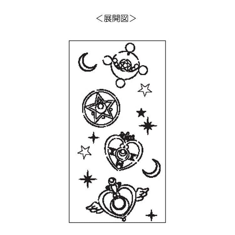 Sun-star x BIC S46507 CLIC GOLD Sailor Moon 0.5mm Black Ink Oily Pen Modeling Oily Pen - CHL-STORE 