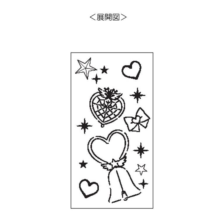 Sun-star x BIC S46507 CLIC GOLD Sailor Moon 0.5mm Black Ink Oily Pen Modeling Oily Pen - CHL-STORE 