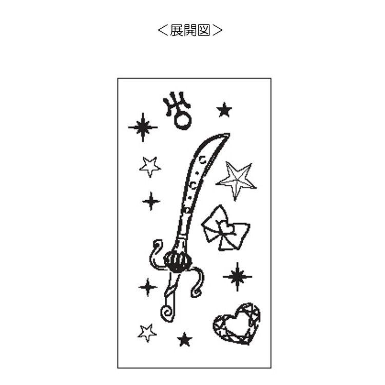 Sun-star x BIC S46507 CLIC GOLD Sailor Moon 0.5mm Black Ink Oily Pen Modeling Oily Pen - CHL-STORE 