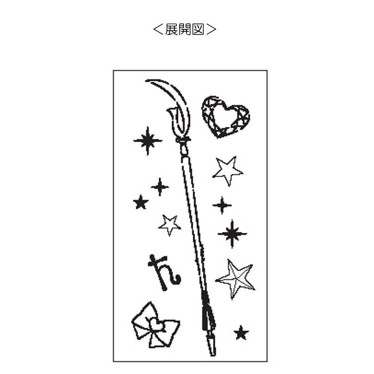 Sun-star x BIC S46507 CLIC GOLD Sailor Moon 0.5mm Black Ink Oily Pen Modeling Oily Pen - CHL-STORE 