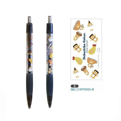 Sun-Star x CHL SP5001 limited Korean popular character gel pen Kakao Friends Shiba Inu Tempura Ryan Peach - CHL-STORE 