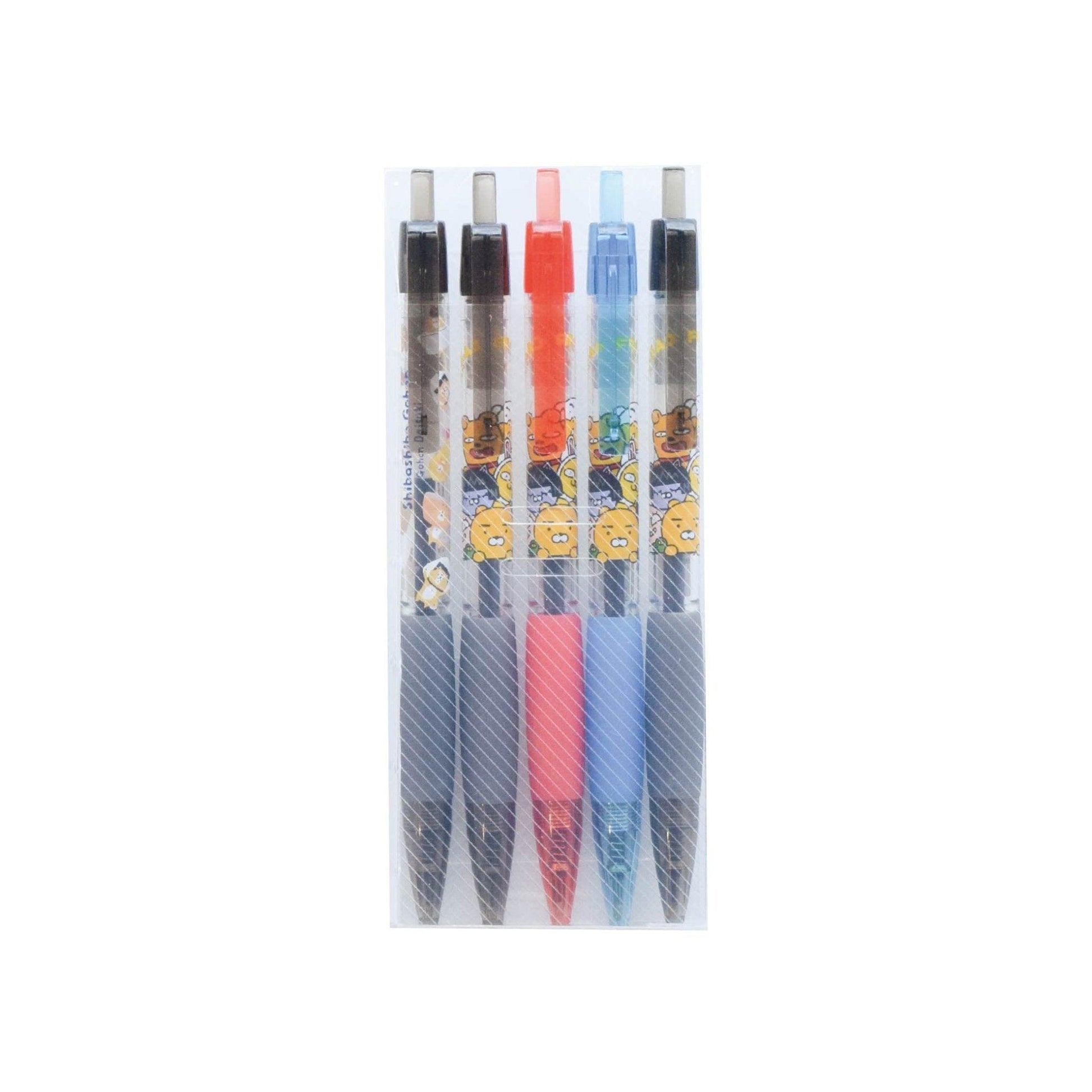 Sun-Star x CHL SP5001 limited Korean popular character gel pen Kakao Friends Shiba Inu Tempura Ryan Peach - CHL-STORE 