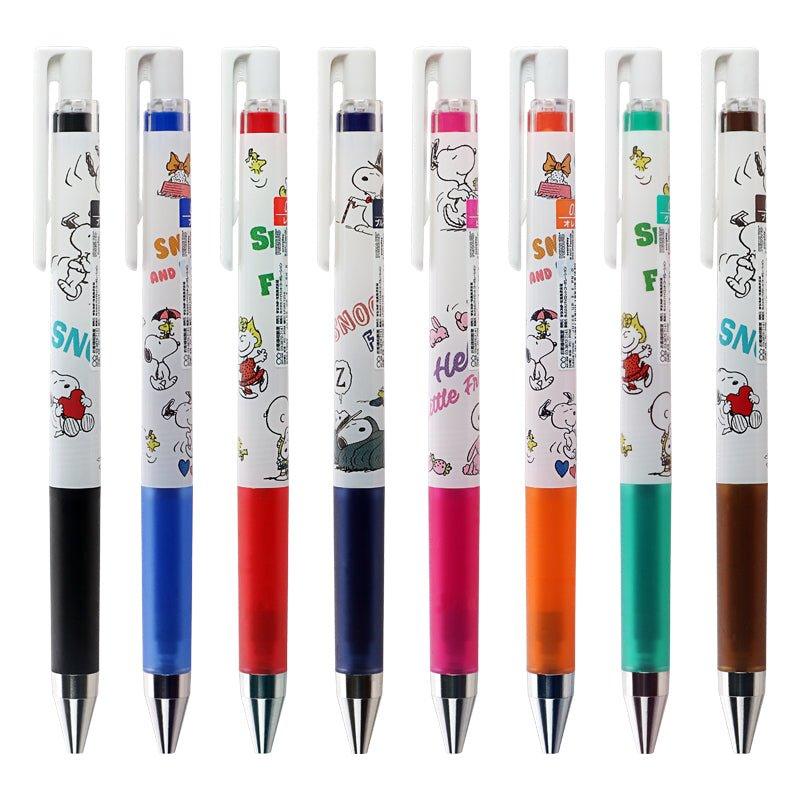 SUN-STAR x PILOT JUICE UP 0.4mm Limited Snoopy Juice up Pen White Stick - CHL-STORE 