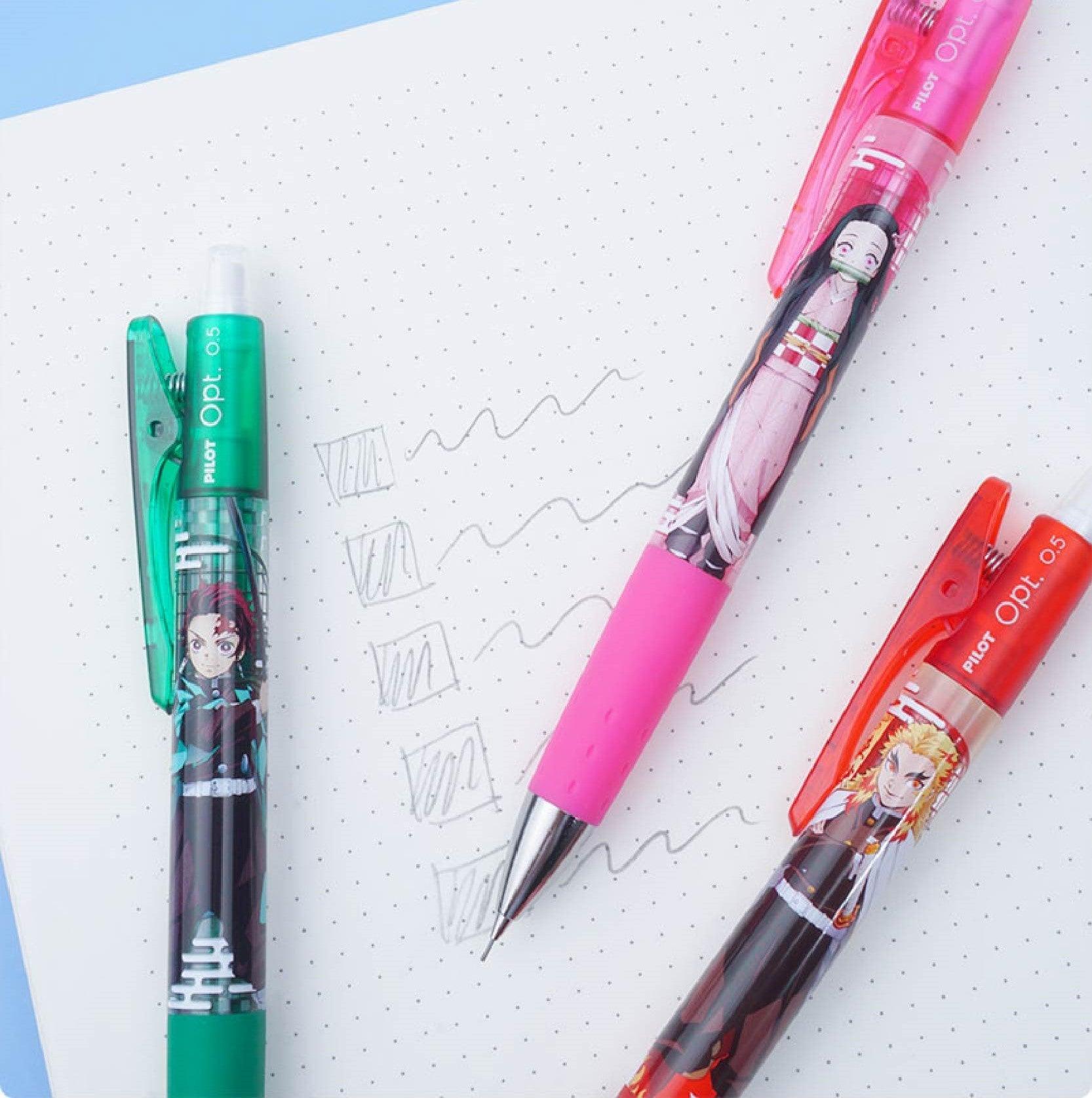 SUN-STAR x PILOT S44808 opt 0.5mm Demon Slayer Joint Mechanical Pencil Shake Tanjiro Nezuko - CHL-STORE 
