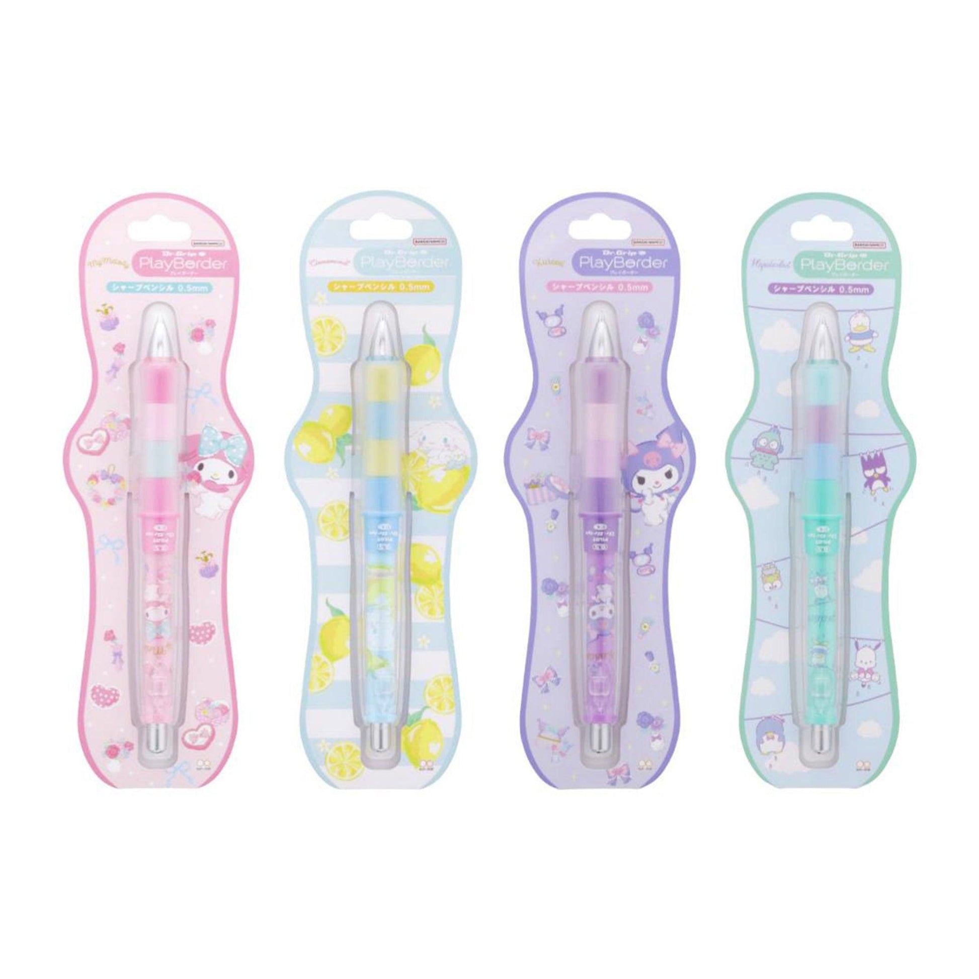 SUN-STAR x PILOT S46487 Dr.Grip 0.5mm Kimetsu no Yaiba Joint mechanical pencil Ergonomic Pen Shake - CHL-STORE 