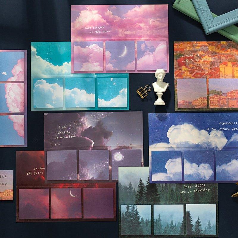 Talking about multi-version notes Jinghong Yunyan series sky and clouds shape notes - CHL-STORE 