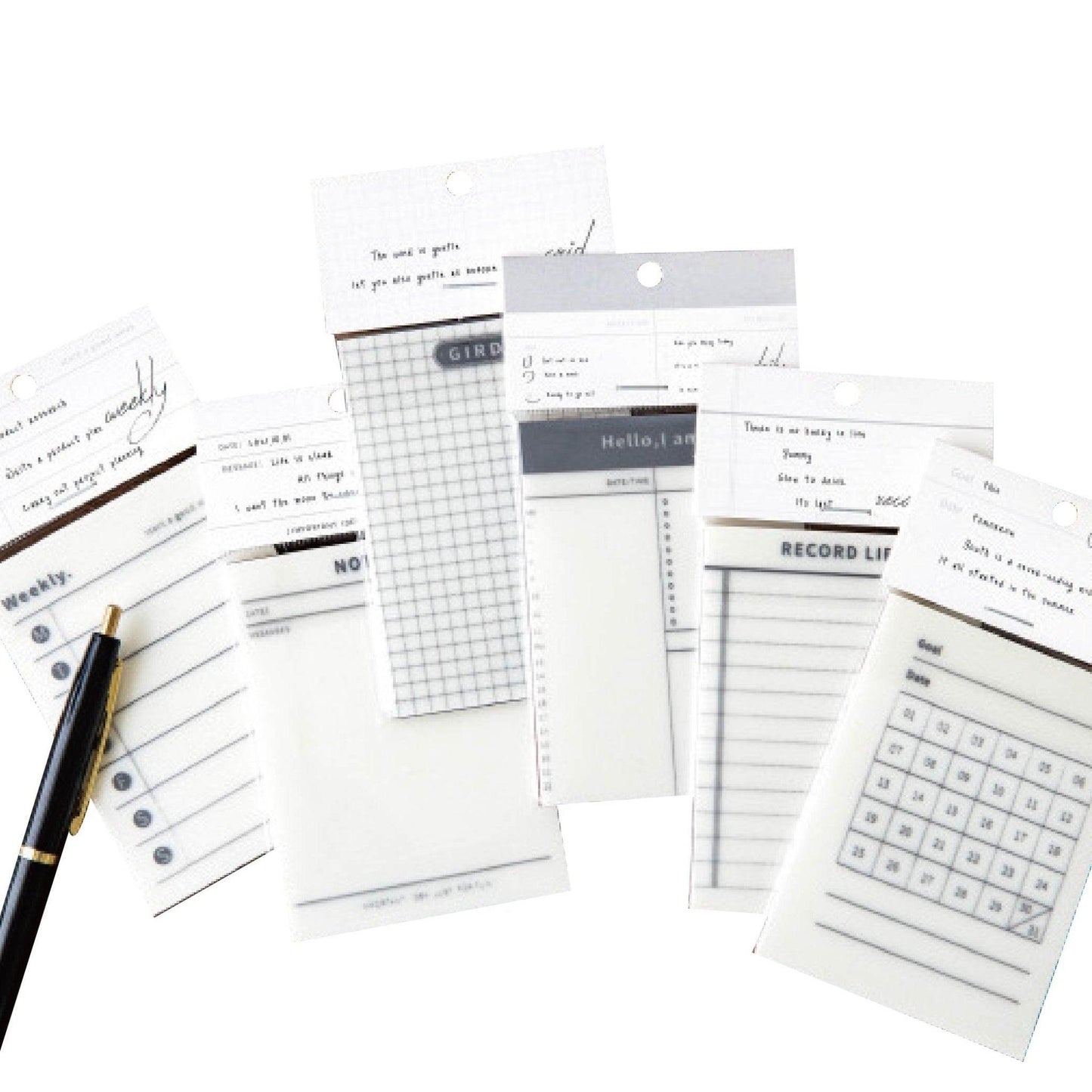 Talking about yourself Human Observer series PET two-color notes NP-000072 - CHL-STORE 