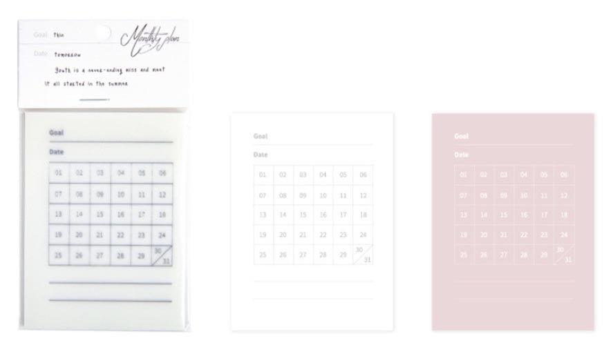 Talking about yourself Human Observer series PET two-color notes NP-000072 - CHL-STORE 