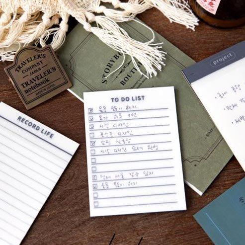Talking about yourself Human Observer series PET two-color notes NP-000072 - CHL-STORE 