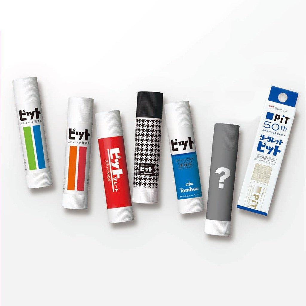 TOMBOW 842S-1 PiT 50th Anniversary Limited Retro Pattern Limited Lipstick Glue Blind Box - CHL-STORE 