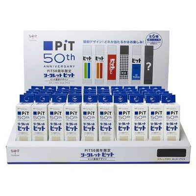 TOMBOW 842S-1 PiT 50th Anniversary Limited Retro Pattern Limited Lipstick Glue Blind Box - CHL-STORE 