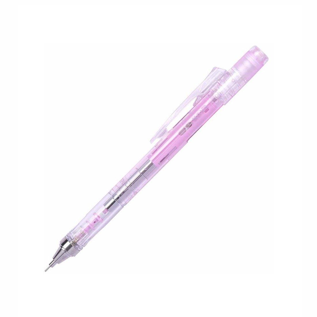 Tombow MONO graph 0.5MM transparent rod automatic pencil mechanical pencil lemon yellow pink DPA-138 - CHL-STORE 