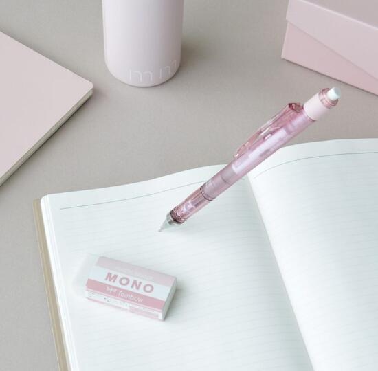 TOMBOW MONO graph DPA-136/137 0.3MM 0.5MM smoked color limited automatic pencil eraser - CHL-STORE 