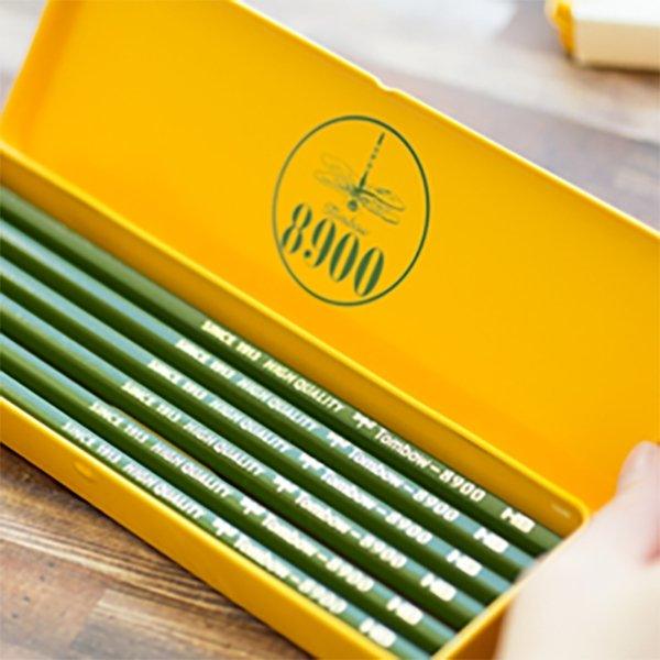 TOMBOW Nostalgic Pencil 8900 Drawing Sketch Pencil 6 Angle Axis 1 Enter 2H/H Pencil Drawing - CHL-STORE 