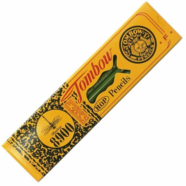 TOMBOW Nostalgic Pencil 8900 Drawing Sketch Pencil 6 Angle Axis 1 Enter 2H/H Pencil Drawing - CHL-STORE 