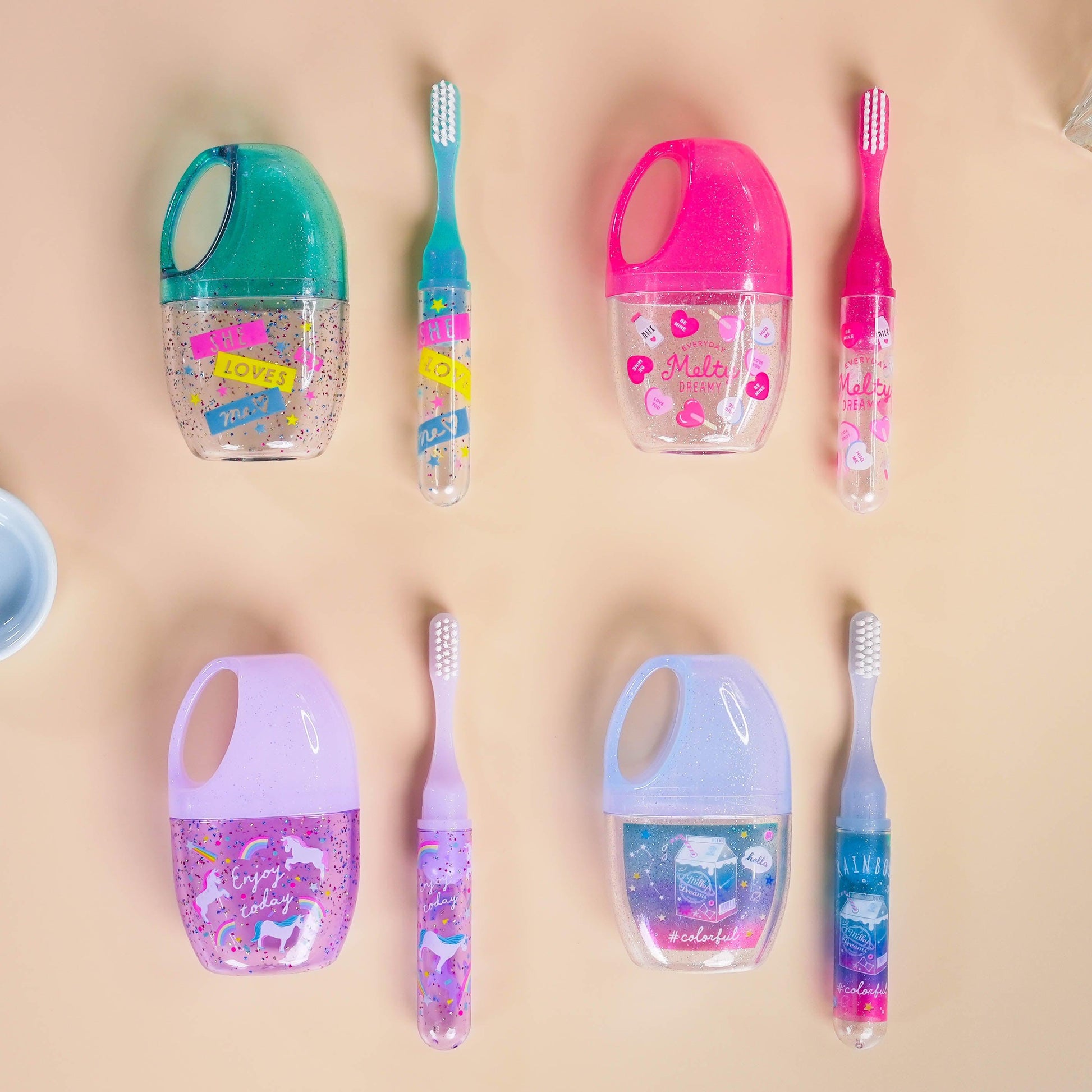 Toothbrush Q-LIA convenient cartoon children travel supplies 36326-5 - CHL-STORE 