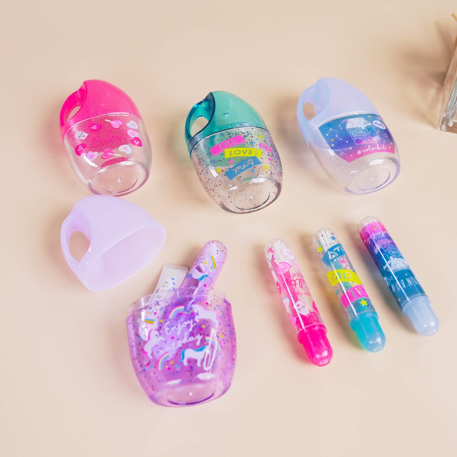Toothbrush Q-LIA convenient cartoon children travel supplies 36326-5 - CHL-STORE 