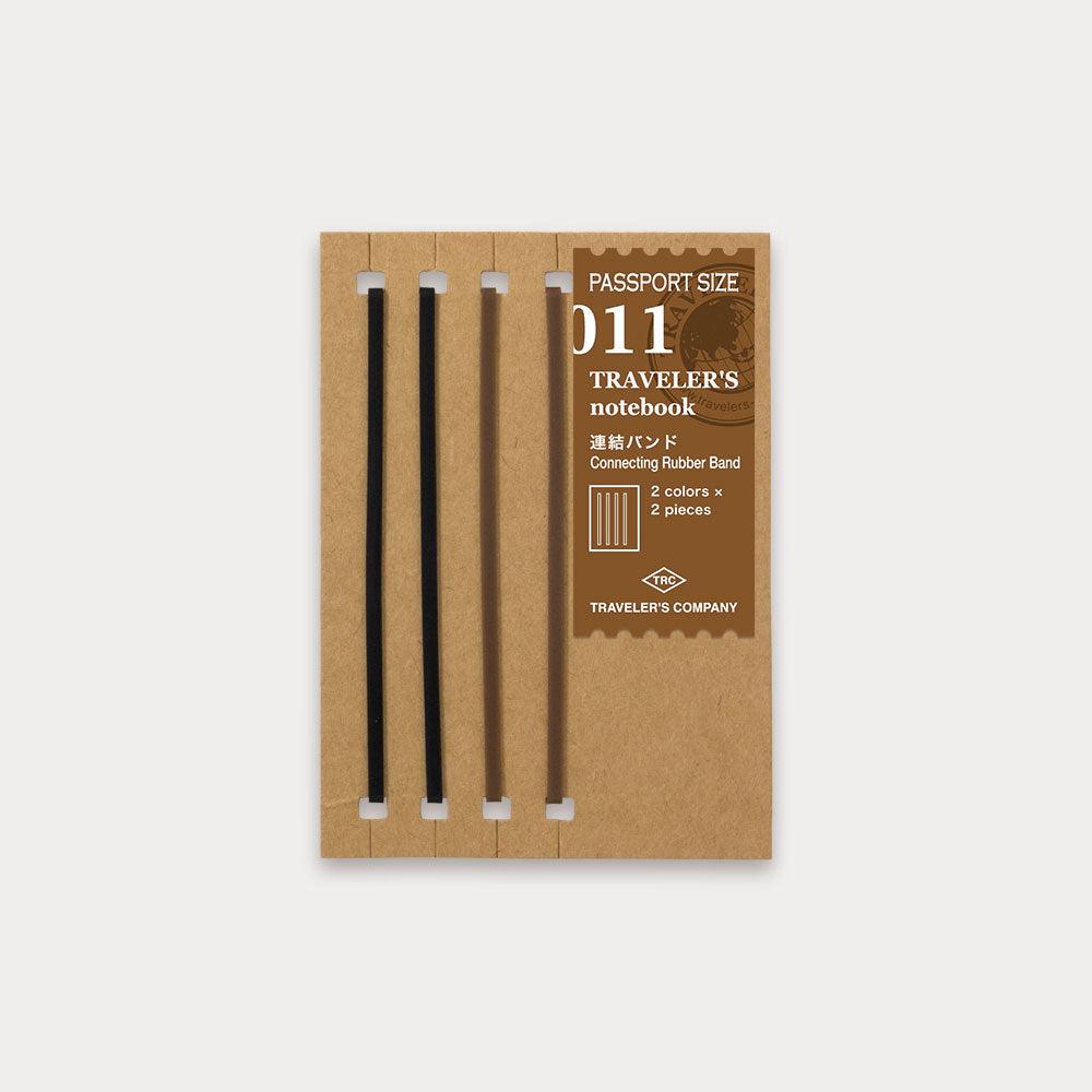 Traveler's Notebook Manual straps, black and brown, 2 in each 011 - CHL-STORE 
