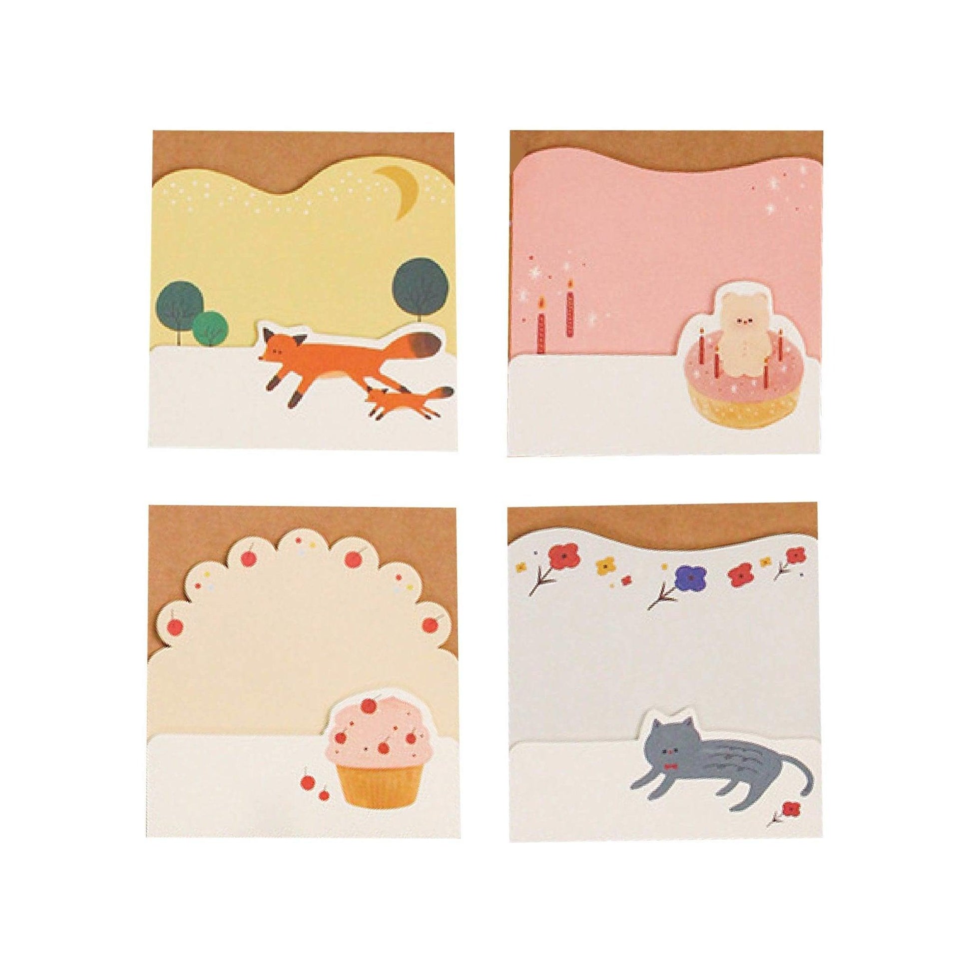 Twilight Animal Grocery Collection Cute Alien Scratchpad NP-030033 - CHL-STORE 