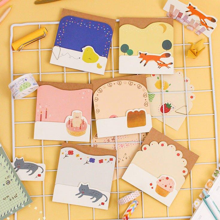 Twilight Animal Grocery Collection Cute Alien Scratchpad NP-030033 - CHL-STORE 