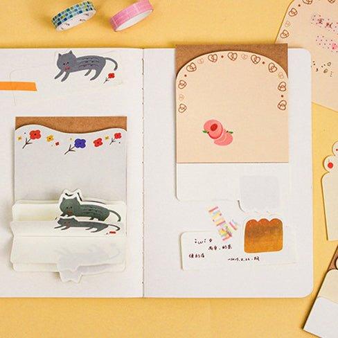 Twilight Animal Grocery Collection Cute Alien Scratchpad NP-030033 - CHL-STORE 