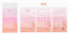 Twilight Decorative Stickers Watercolor Texture Series Index Bookmarks Message Notes N Times Stickers DIY Handbook Diary Album Stickers - CHL-STORE 