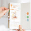 Twilight Decorative Stickers Watercolor Texture Series Index Bookmarks Message Notes N Times Stickers DIY Handbook Diary Album Stickers - CHL-STORE 