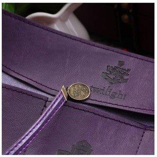 Twilight Saga Wenqing Scholarly Cylinder Scroll Retro Imitation Leather Modeling PU Pencil Pencil Case Pencil Case Pencil Bag Storage Bag NP-H7TIQ-117 - CHL-STORE 