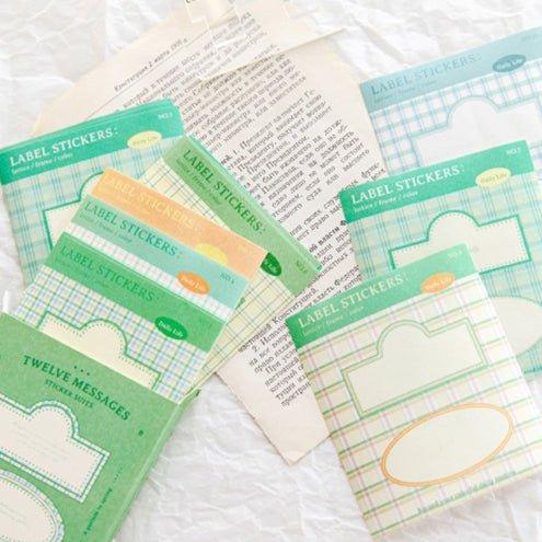 Twilight Twelve Message Series Material Sticker Pack NP-000127 - CHL-STORE 