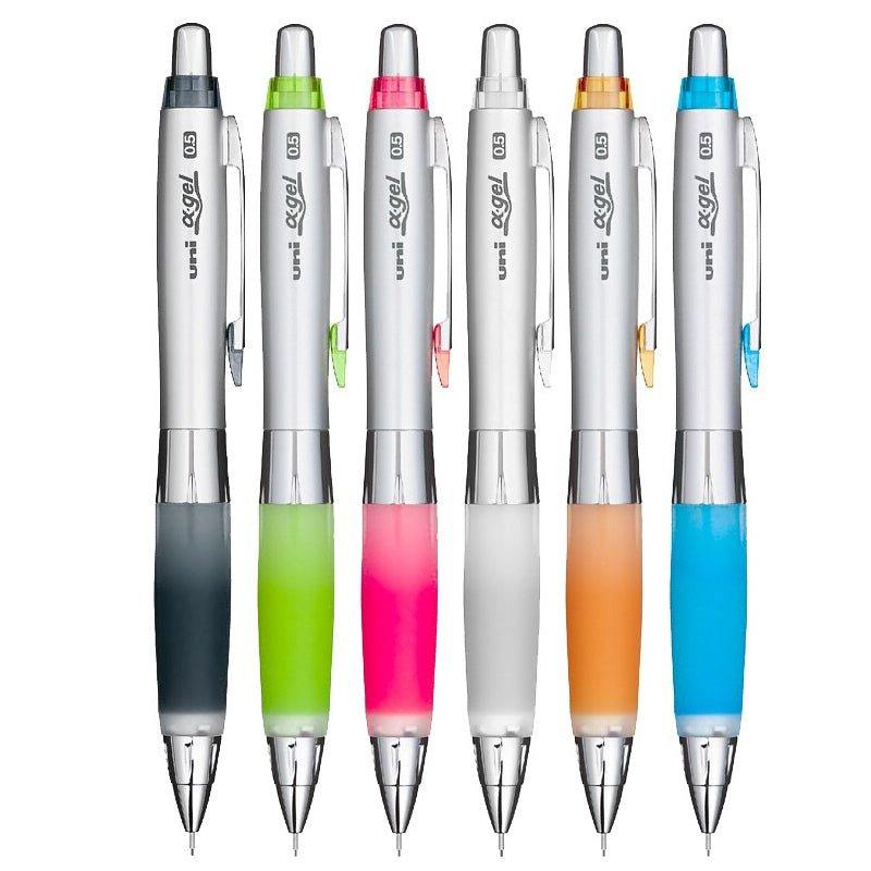 UNI a-gel M5-617 Jelly Mechanical Pencil Jelly Pen Shaker Pen Rose Pink 0.5mm - CHL-STORE 