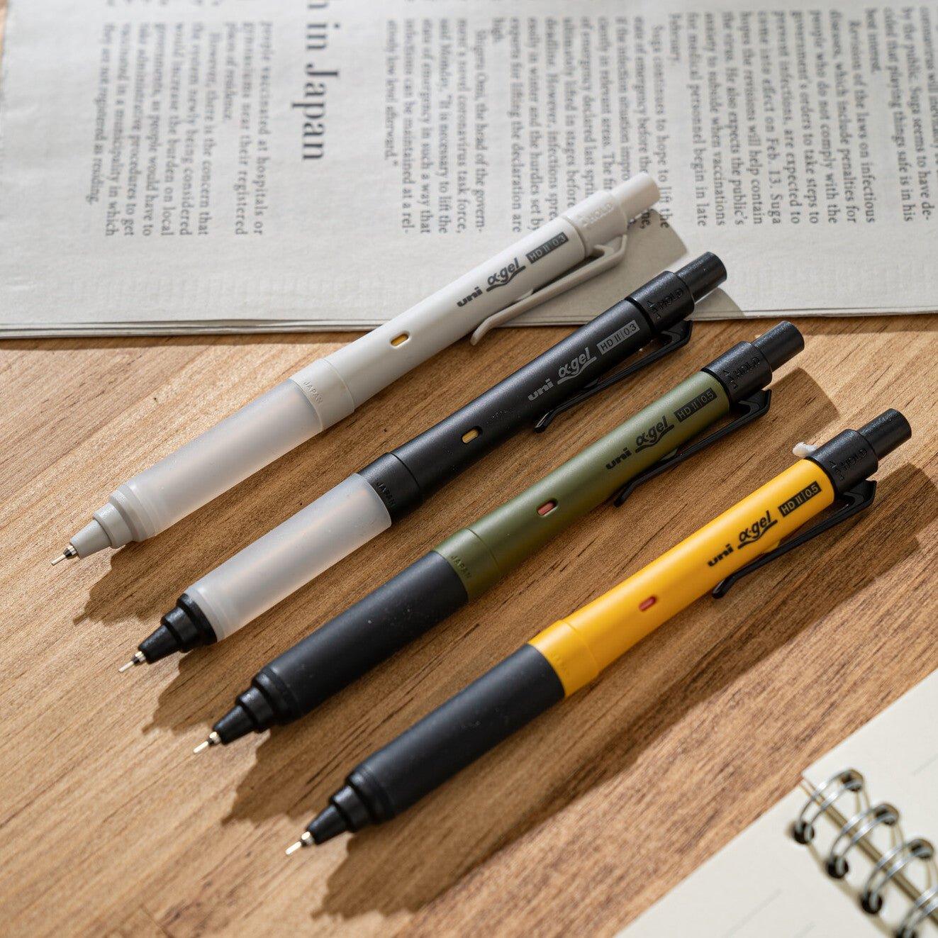 UNI Alpha gel Kurutoga SWITCH Dual Mode Jelly Grip 0.5mm Bubble Shell Mechanical Pencil - CHL-STORE 