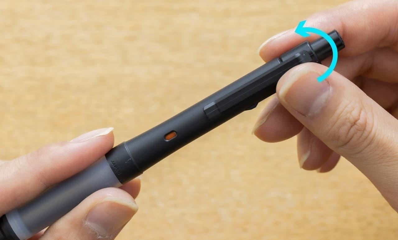 UNI Alpha gel Kurutoga SWITCH Dual Mode Jelly Grip 0.5mm Bubble Shell Mechanical Pencil - CHL-STORE 