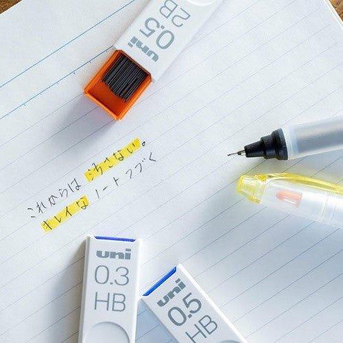 Uni Anti-fouling lead Anti-fouling refill Not easy to break the lead Pencil lead Automatic lead sharp lead 0.3 0.4 0.5 0.7 0.9 - CHL-STORE 