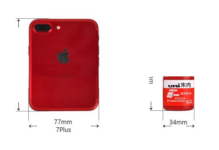 UNI HSE-S20 20cc quick dry red ink paste red paste ink paste ink paste refill - CHL-STORE 