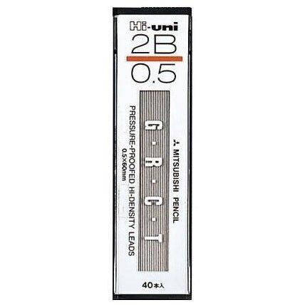 UNI HU03300 HI-UNI Pencil Refill Automatic Refill GRCT HU05300 HU03300 0.3mm 0.5mm pencil lead - CHL-STORE 