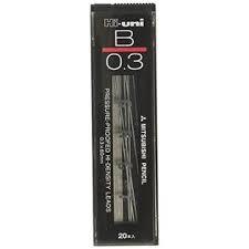UNI HU03300 HI-UNI Pencil Refill Automatic Refill GRCT HU05300 HU03300 0.3mm 0.5mm pencil lead - CHL-STORE 