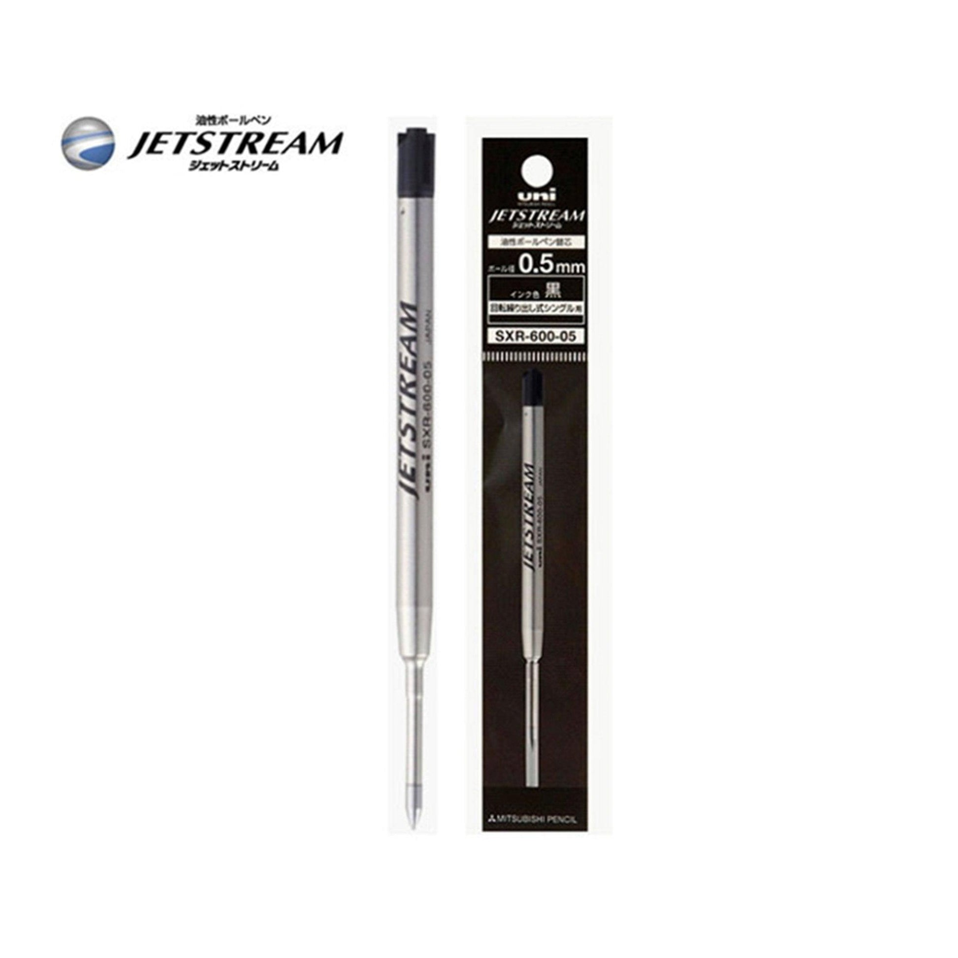 UNI JETSTREAM 0.5MM Black Refill SXR-600-05 - CHL-STORE 