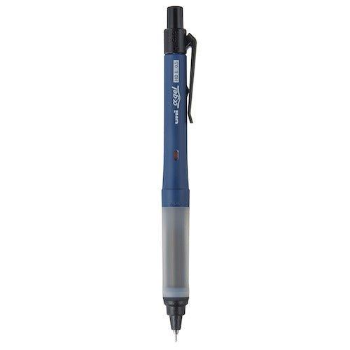 UNI M51009GG Alpha gel Kuru toga 0.5mm bubble case mechanical pencil automatic pen black blue - CHL-STORE 