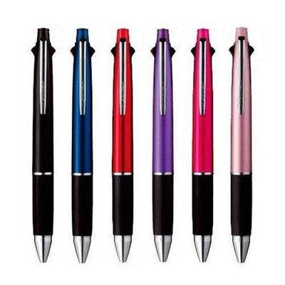 UNI MSXE5-10005 JETSTREAM 4+1 multi-function slide pen 0.5mm 4 colors + mechanical pencil ball pen - CHL-STORE 
