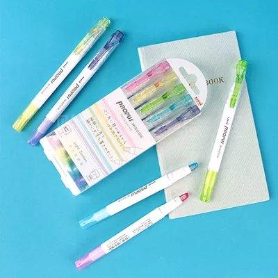 UNI PUS103T PROPUS WINDOW double-ended highlighter single set - CHL-STORE 