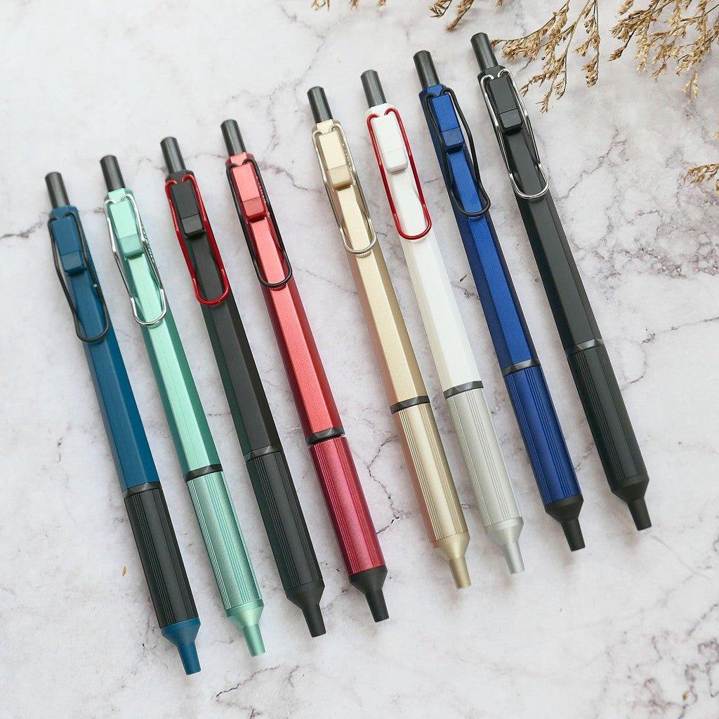 UNI SXN100328 JETSTREAM EDGE 0.28MM ultra-fine ballpoint pen black gold - CHL-STORE 