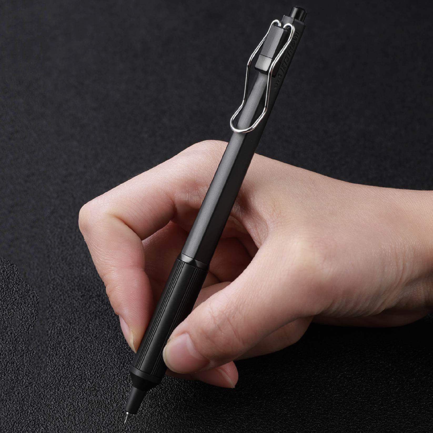 UNI SXN100328 JETSTREAM EDGE 0.28MM ultra-fine ballpoint pen black gold - CHL-STORE 