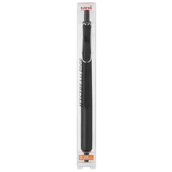 UNI SXN100328 JETSTREAM EDGE 0.28MM ultra-fine ballpoint pen black gold - CHL-STORE 