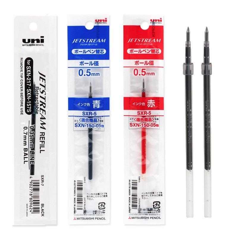 UNI Ultra-low Friction JETSTREAM ink 0.5mm 0.7mm Refill SXR-7 SXR5 - CHL-STORE 