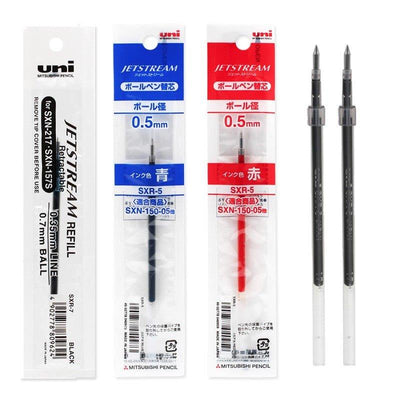 UNI Ultra-low Friction JETSTREAM ink 0.5mm 0.7mm Refill SXR-7 SXR5 - CHL-STORE 