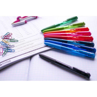 UNI UMN-155 Uniball Signo RT1 0.28mm UMN155N28 Gel Pen Transparent Rod - CHL-STORE 